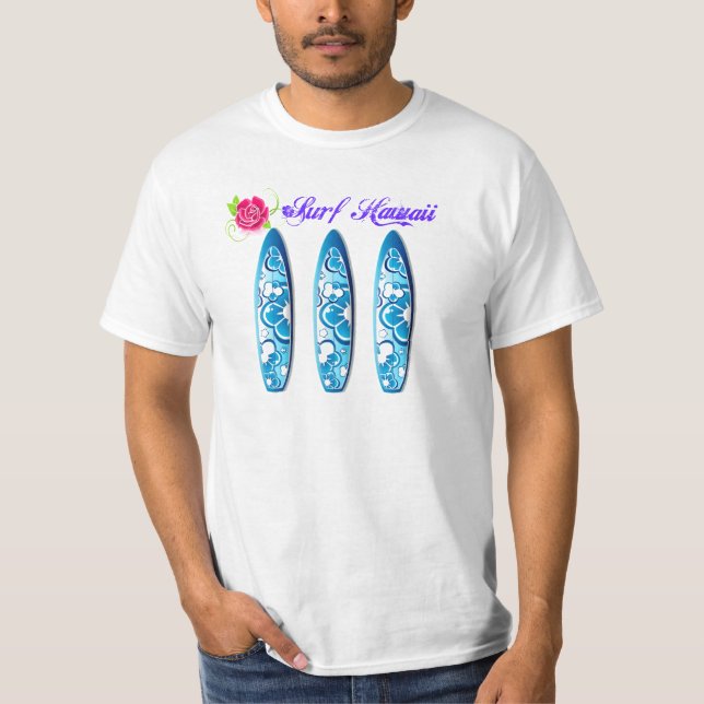 Surfa Hawaii Surfboard Tee (Framsida)
