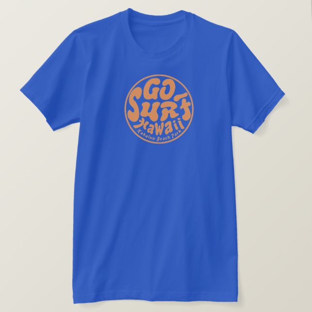 Surfa Hawaii | Surfning T-shirt (Design framsida)