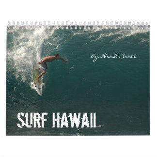 Surfa Hawaii, vid Brad Scott Kalender