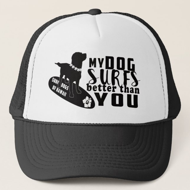 Surfa Hundar Hawaii Gauntlet Truckerkeps (Framsida)