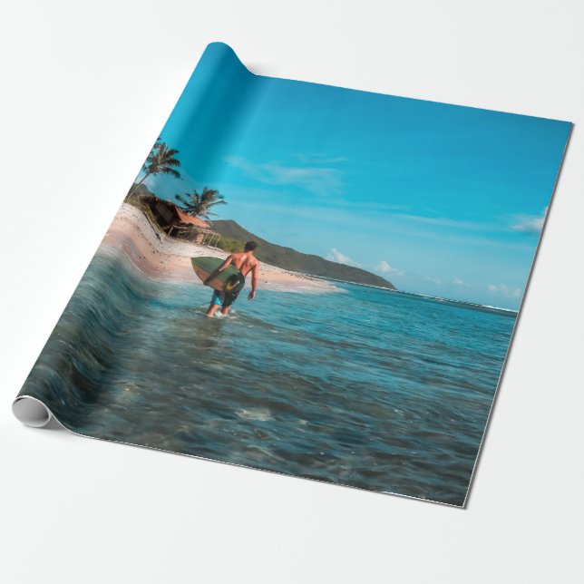 SURFA i VATTEN Presentpapper (Utrullad)
