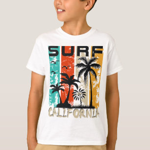 Surfa Kalifornien Bliss: Ride the Vågar T Shirt