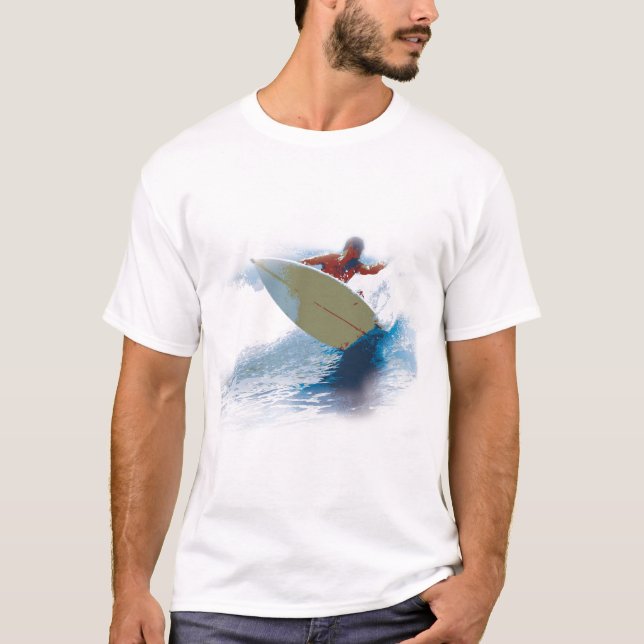 Surfa Kalifornien sommar T-shirt (Framsida)