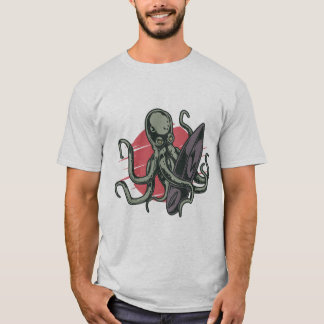 Surfa Klubb California - Octopus T Shirt