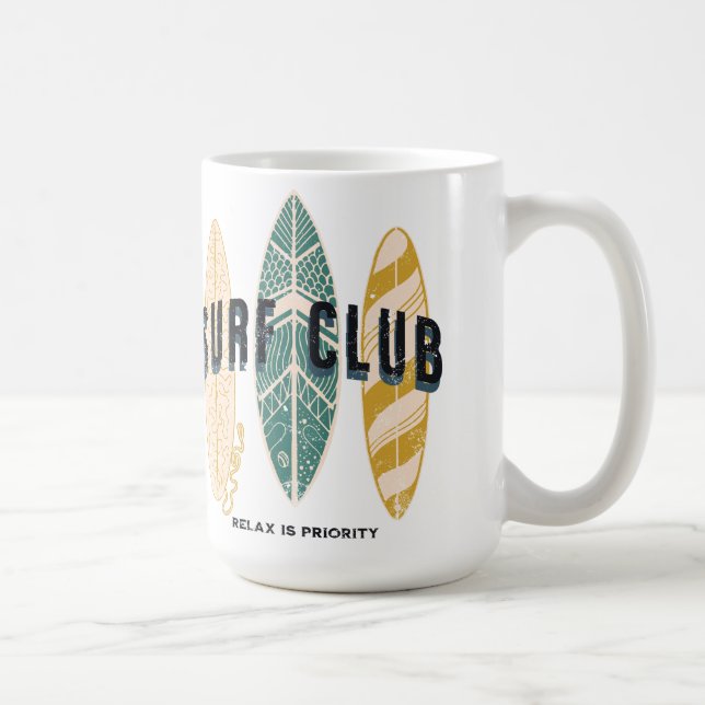 Surfa Klubb Sommarbussveva - Vintage Kaffemugg (Höger)