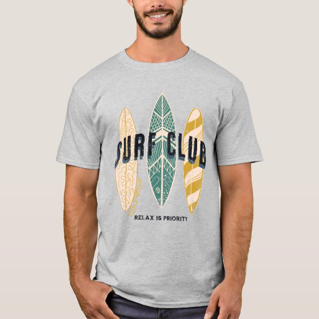 Surfa Klubb Sommarbussveva - Vintage T Shirt (Framsida)