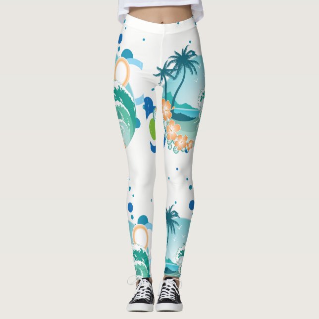 Surfa Leggings (Framsida)