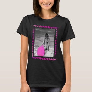 Surfa Life Babe 80s Retro Vintage Stil Graphics T Shirt