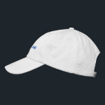 Surfa Long Island hat - Blue text Broderad Keps<br><div class="desc">Hat med blå text</div>