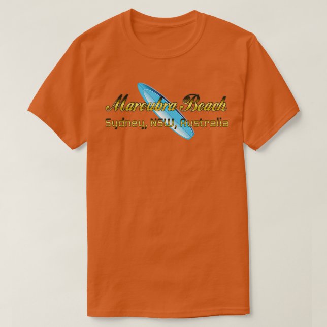 Surfa Maroubra T Shirt (Design framsida)
