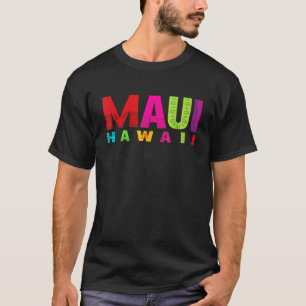 Surfa Maui Hawaii Island Hawaiian Beach Surfing Al T Shirt