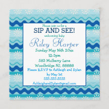 Surfa 'N Sol Nautical Baby Sip and See