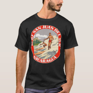 Surfa Nicaragua San Juan Del Sur Vintage resor T Shirt