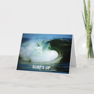 SURFA OCH DITT ÅLDER "ÄR UPP" FÖR **40 BIRTHDAG** KORT