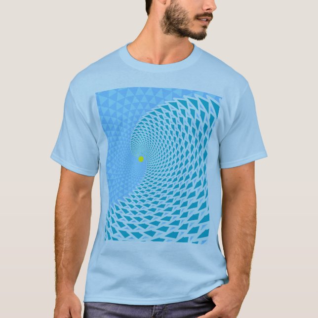 surfa och himmel t-shirt (Framsida)