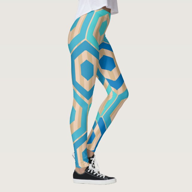 Surfa och musik leggings (Höger)