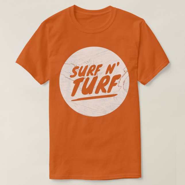 Surfa och turf t shirt (Design framsida)
