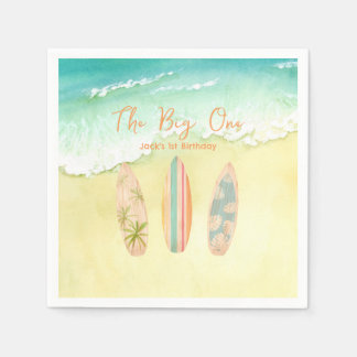 Surfa på den stora surfdagen pappersservett