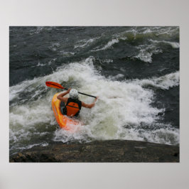 Surfa på en Hål 1-Poster Poster