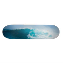 "Surfa på vågen" Skräddarsydd skateboard