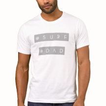Surfa pappa hashtag-tshirt