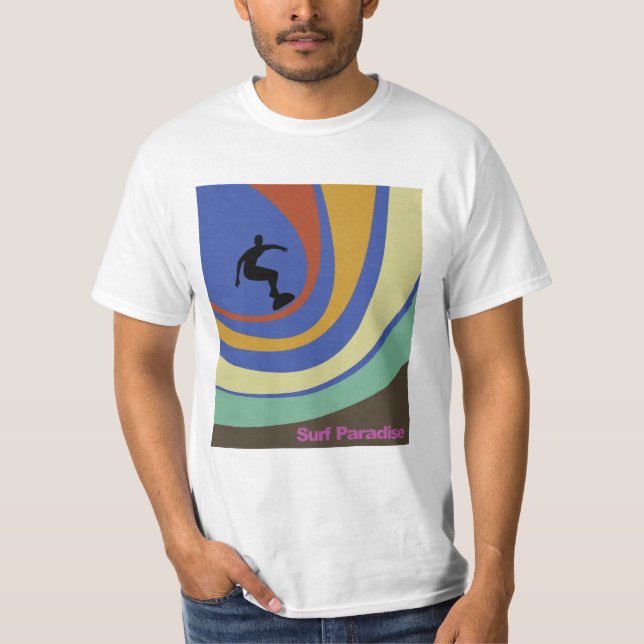 Surfa Paradise T Shirt (Framsida)