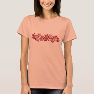 Surfa Pareau Hawaiian Hibiscus Band Tee
