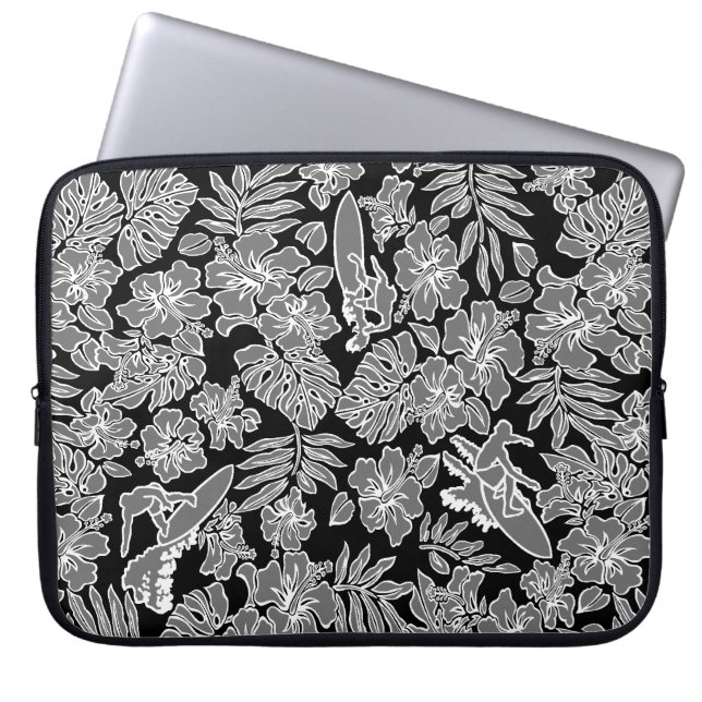 Surfa Pareau Hawaiian Neoprene Wetdräe Laptop Sleeve (Framsidan)