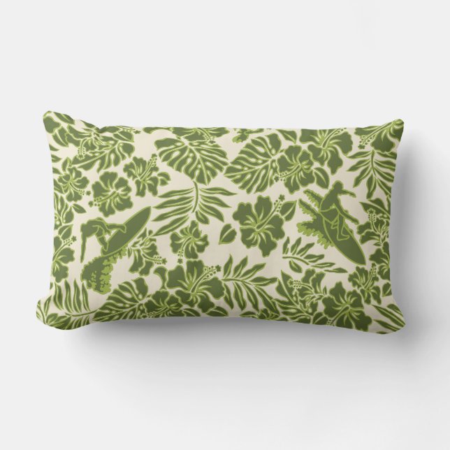 Surfa Pareau Hawaiian Reversible Lumbar Pillow Lumbarkudde (Framsida)