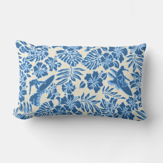 Surfa Pareau Hawaiian Reversible Lumbar Pillow Lumbarkudde (Framsida)