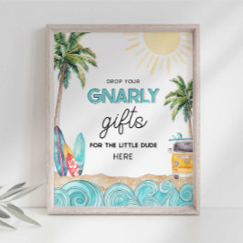Surfa Party Gift Bord-skylt Fototryck