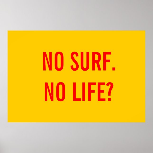 surfa poster (Framsidan)