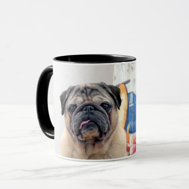 Surfa Pug Mugg (Framsida vänster)