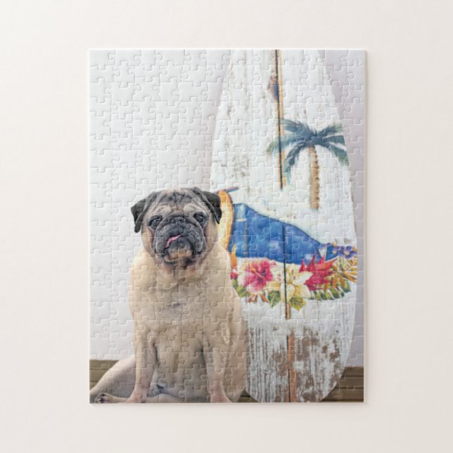 Surfa Pug Pussel (Vertikal)