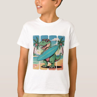 Surfa Rex - Dino på Vinkara T Shirt