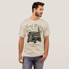 Surfa Rider California Beach Tee Shirt