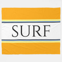SURFA Roligt Golden Gult White Blue Tävla Rand