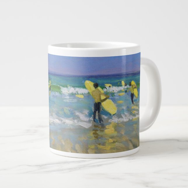 Surfa School of St. Ives Jumbo Mugg (Framsida höger)
