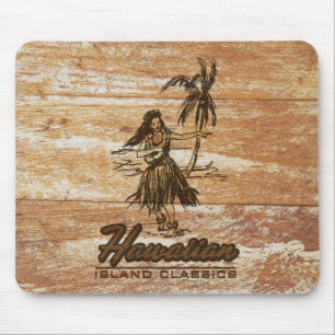 Surfa Shack Hawaiian Faux Wood Musmatta
