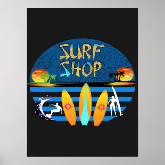 Surfa Shop Poster (Framsidan)