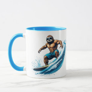 Surfa Sloth Mugg