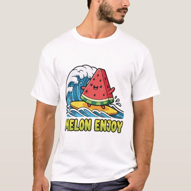 Surfa & Snack T Shirt (Framsida)