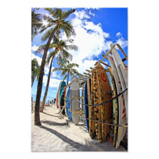 Surfa & Sol Waikiki Fototryck