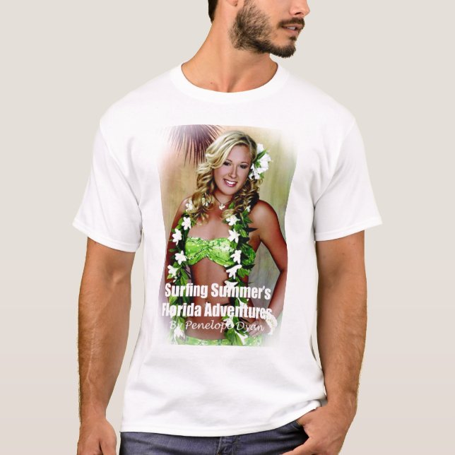 Surfa sommar Florida äventyr T-shirt (Framsida)