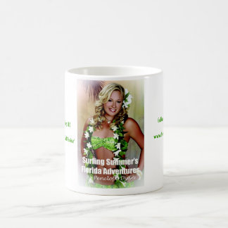 Surfa sommar Florida äventyrar, Bellissima… Kaffemugg