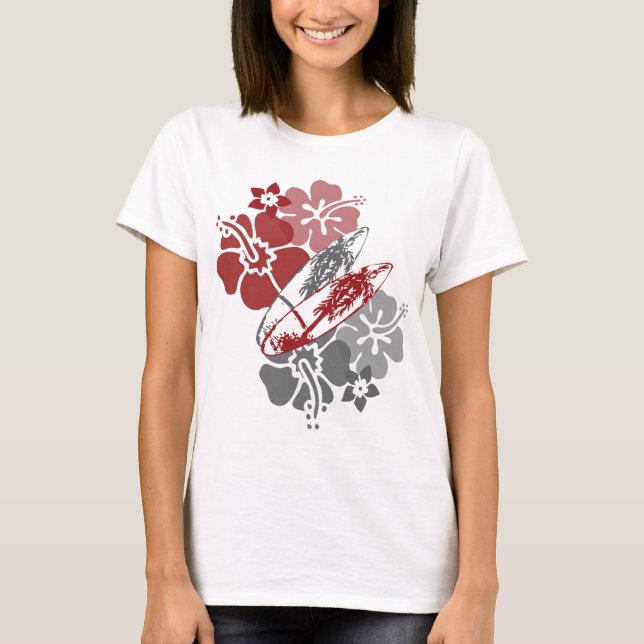 Surfa stiger ombord tee (Framsida)