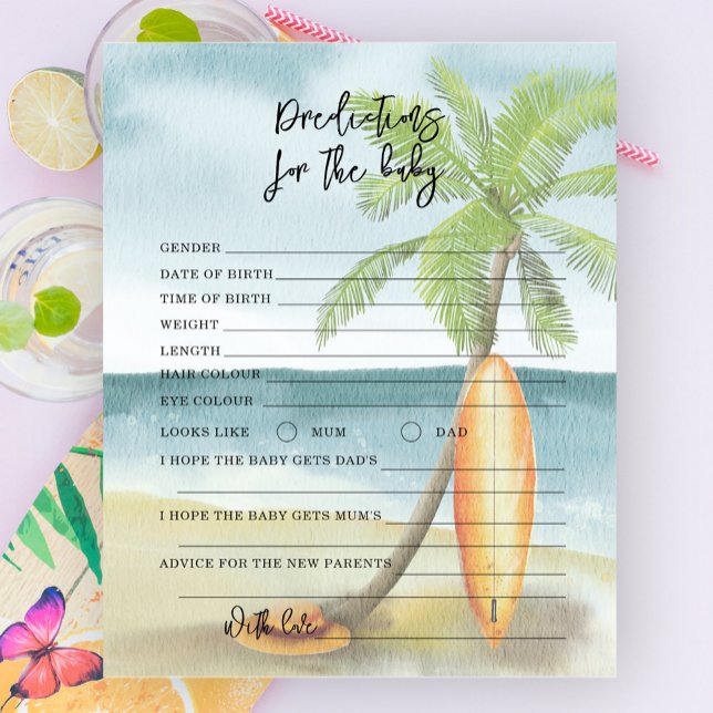 Surfa strand - förutsägelser och råd baby (Skapare uppladdad)