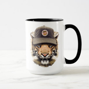 Surfa tigern mugg