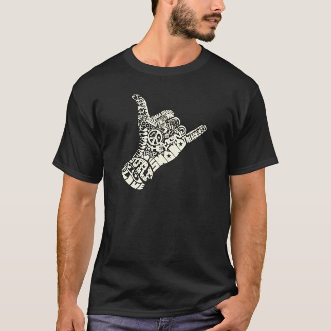 Surfa till Live T Shirt (Framsida)