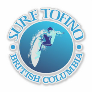 Surfa Tofino Klistermärken